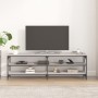 Mueble de TV madera contrachapada gris Sonoma 160x30x50 cm en Muebles TV | Comprar online en Foru.es