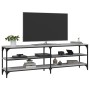 Mueble de TV madera contrachapada gris Sonoma 160x30x50 cm en Muebles TV | Comprar online en Foru.es
