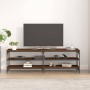 Mueble de TV madera contrachapada roble marrón 160x30x50 cm en Muebles TV | Comprar online en Foru.es