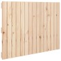 Cabecero de cama de pared madera maciza de pino 95,5x3x60 cm de vidaXL, Cabeceros y pies de cama - Ref: Foro24-824833, Precio...