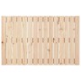 Cabecero de cama de pared madera maciza de pino 95,5x3x60 cm de vidaXL, Cabeceros y pies de cama - Ref: Foro24-824833, Precio...