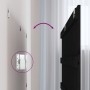 Cabecero de cama de pared madera maciza pino negro 204x3x60 cm de vidaXL, Cabeceros y pies de cama - Ref: Foro24-824832, Prec...