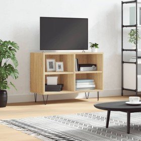 Mueble de TV madera de ingeniería roble Sonoma 69,5x30x50 cm en Muebles TV | Comprar online en Foru.es