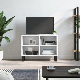 Mueble de TV madera de ingeniería blanco 69,5x30x50 cm en Muebles TV | Comprar online en Foru.es