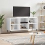 Mueble de TV madera de ingeniería blanco 103,5x30x50 cm en Muebles TV | Comprar online en Foru.es
