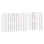 Cabecero de cama de pared madera maciza pino blanco 147x3x60 cm de vidaXL, Cabeceros y pies de cama - Ref: Foro24-824844, Pre...