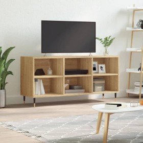 Mueble de TV madera de ingeniería roble Sonoma 103,5x30x50 cm en Muebles TV | Comprar online en Foru.es