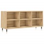 Mueble de TV madera de ingeniería roble Sonoma 103,5x30x50 cm en Muebles TV | Comprar online en Foru.es