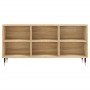 Mueble de TV madera de ingeniería roble Sonoma 103,5x30x50 cm en Muebles TV | Comprar online en Foru.es