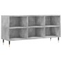 Mueble de TV madera de ingeniería gris hormigón 103,5x30x50 cm en Muebles TV | Comprar online en Foru.es