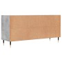 Mueble de TV madera de ingeniería gris hormigón 103,5x30x50 cm en Muebles TV | Comprar online en Foru.es