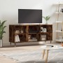 Mueble de TV madera de ingeniería roble ahumado 103,5x30x50 cm en Muebles TV | Comprar online en Foru.es