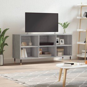 Mueble de TV madera de ingeniería gris Sonoma 103,5x30x50 cm en Muebles TV | Comprar online en Foru.es