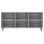 Mueble de TV madera de ingeniería gris Sonoma 103,5x30x50 cm en Muebles TV | Comprar online en Foru.es