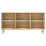 Mueble de TV madera de ingeniería roble Sonoma 103,5x30x50 cm en Muebles TV | Comprar online en Foru.es