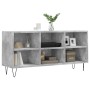 Mueble de TV madera de ingeniería gris hormigón 103,5x30x50 cm en Muebles TV | Comprar online en Foru.es