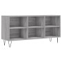 Mueble de TV madera de ingeniería gris Sonoma 103,5x30x50 cm en Muebles TV | Comprar online en Foru.es