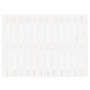 Cabecero de cama pared madera maciza pino blanco 82,5x3x60 cm de vidaXL, Cabeceros y pies de cama - Ref: Foro24-824854, Preci...