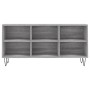 Mueble de TV madera de ingeniería gris Sonoma 103,5x30x50 cm en Muebles TV | Comprar online en Foru.es