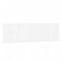 Cabecero de cama de pared madera maciza pino blanco 185x3x60 cm de vidaXL, Cabeceros y pies de cama - Ref: Foro24-824864, Pre...