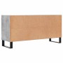 Mueble de TV madera de ingeniería gris hormigón 103,5x30x50 cm en Muebles TV | Comprar online en Foru.es