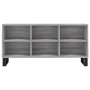 Mueble de TV madera de ingeniería gris Sonoma 103,5x30x50 cm en Muebles TV | Comprar online en Foru.es