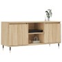 Mueble de TV madera de ingeniería roble Sonoma 104x35x50 cm en Muebles TV | Comprar online en Foru.es