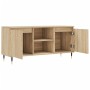 Mueble de TV madera de ingeniería roble Sonoma 104x35x50 cm en Muebles TV | Comprar online en Foru.es