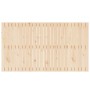 Cabecero de cama de pared madera maciza de pino 159,5x3x90 cm de vidaXL, Cabeceros y pies de cama - Ref: Foro24-824898, Preci...