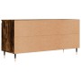 Mueble de TV madera de ingeniería roble ahumado 104x35x50 cm en Muebles TV | Comprar online en Foru.es
