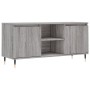 Mueble de TV madera de ingeniería gris Sonoma 104x35x50 cm en Muebles TV | Comprar online en Foru.es