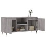 Mueble de TV madera de ingeniería gris Sonoma 104x35x50 cm en Muebles TV | Comprar online en Foru.es