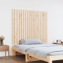 Cabecero de cama de pared madera maciza de pino 108x3x90 cm de vidaXL, Cabeceros y pies de cama - Ref: Foro24-824873, Precio:...