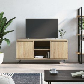 Mueble de TV madera de ingeniería roble Sonoma 104x35x50 cm en Muebles TV | Comprar online en Foru.es