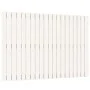 Wandbett-Kopfteil aus massivem weißem Kiefernholz, 127,5 x 3 x 90 cm von vidaXL, Kopf- und Fußteile - Ref: Foro24-824889, Pre...