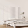 Cabecero de cama pared madera maciza pino blanco 127,5x3x90 cm de vidaXL, Cabeceros y pies de cama - Ref: Foro24-824889, Prec...