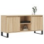 Mueble de TV madera de ingeniería roble Sonoma 104x35x50 cm en Muebles TV | Comprar online en Foru.es