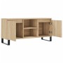 Mueble de TV madera de ingeniería roble Sonoma 104x35x50 cm en Muebles TV | Comprar online en Foru.es