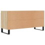 Mueble de TV madera de ingeniería roble Sonoma 104x35x50 cm en Muebles TV | Comprar online en Foru.es