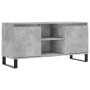 Mueble de TV madera de ingeniería gris hormigón 104x35x50 cm en Muebles TV | Comprar online en Foru.es