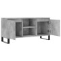 Mueble de TV madera de ingeniería gris hormigón 104x35x50 cm en Muebles TV | Comprar online en Foru.es