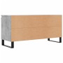 Mueble de TV madera de ingeniería gris hormigón 104x35x50 cm en Muebles TV | Comprar online en Foru.es