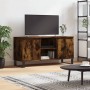 Mueble de TV madera de ingeniería roble ahumado 104x35x50 cm en Muebles TV | Comprar online en Foru.es