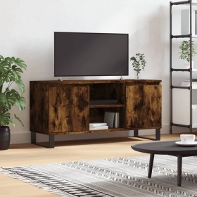 Mueble de TV madera de ingeniería roble ahumado 104x35x50 cm en Muebles TV | Comprar online en Foru.es