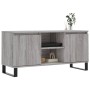 Mueble de TV madera de ingeniería gris Sonoma 104x35x50 cm en Muebles TV | Comprar online en Foru.es