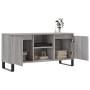 Mueble de TV madera de ingeniería gris Sonoma 104x35x50 cm en Muebles TV | Comprar online en Foru.es
