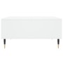 Mesa de centro madera de ingeniería blanco 60x60x30 cm en Mesas de centro | Comprar online en Foru.es