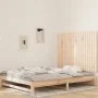 Wandbett-Kopfteil aus massivem Kiefernholz, 127,5 x 3 x 90 cm von vidaXL, Kopf- und Fußteile - Ref: Foro24-824888, Preis: 71,...