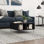 Mesa de centro madera de ingeniería negro 60x60x30 cm en Mesas de centro | Comprar online en Foru.es