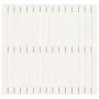 Wandbett-Kopfteil aus massivem weißem Kiefernholz, 95,5 x 3 x 90 cm von vidaXL, Kopf- und Fußteile - Ref: Foro24-824884, Prei...